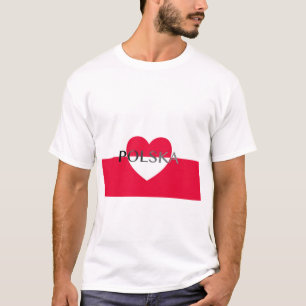 Camiseta Bandera nacional de Polonia - Rzeczpospolita Polsk