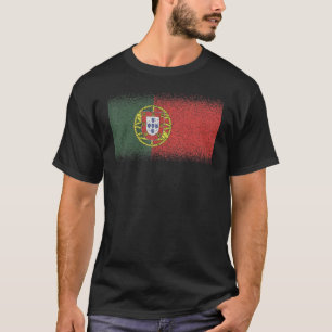 Camiseta Bandera nacional de Portugal de recuerdo para homb