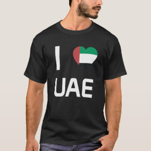 Camiseta Bandera nacional de recuerdo de los EAU para hombr