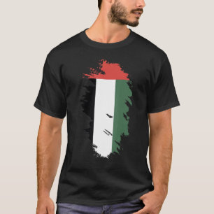 Camiseta Bandera nacional de recuerdo de los EAU para hombr