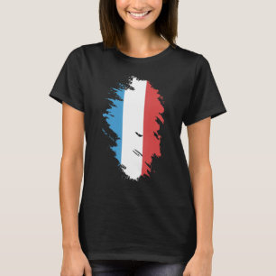 Camiseta Bandera nacional de recuerdo de Luxemburgo para mu
