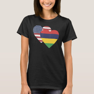 Camiseta Bandera nacional de recuerdo de Mauricio para homb