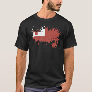 Camiseta Bandera nacional de recuerdo de Tonga para hombres