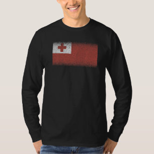 Camiseta Bandera nacional de recuerdo de Tonga para hombres