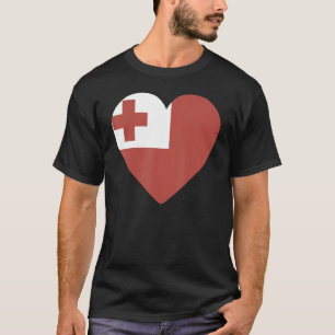 Camiseta Bandera nacional de recuerdo de Tonga para hombres