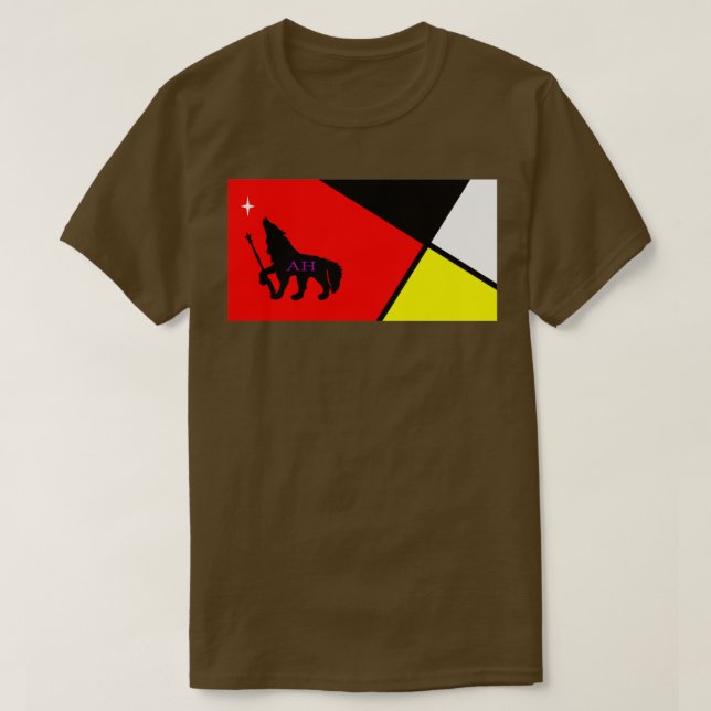 Camiseta Bandera nacional de Siwanoy (Diseño del anverso)