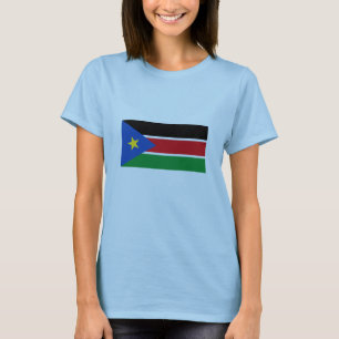 Camiseta Bandera nacional de Sudán del Sur