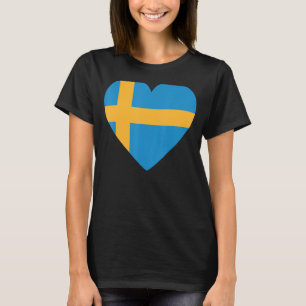 Camiseta Bandera nacional de Suecia de recuerdo para hombre