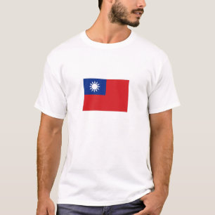 Camiseta Bandera nacional de Taiwán