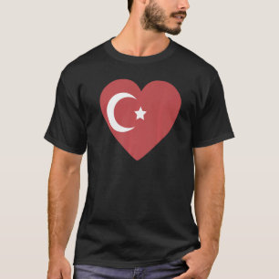 Camiseta Bandera nacional de Turquía de recuerdo para hombr