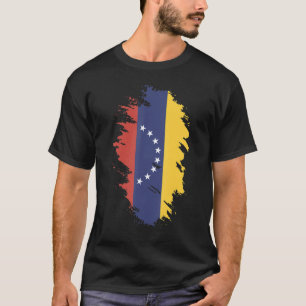 Camiseta Bandera Nacional de Venezuela recuerdo para hombre