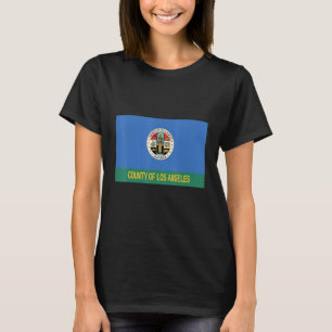Camiseta Bandera Nacional Del Condado De Los Ángeles Califo