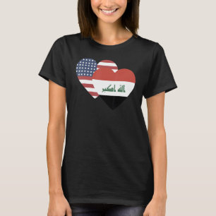 Camiseta Bandera nacional del Iraq de recuerdo para hombres