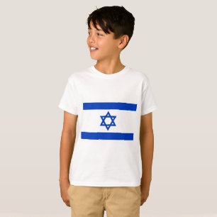 Camiseta Bandera nacional del mundo de Israel