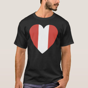 Camiseta Bandera Nacional del Perú de recuerdo para hombres