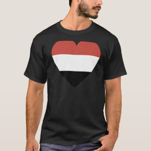 Camiseta Bandera nacional del Yemen de recuerdo para hombre