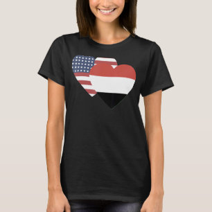 Camiseta Bandera nacional del Yemen de recuerdo para hombre