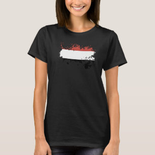 Camiseta Bandera nacional del Yemen de recuerdo para hombre