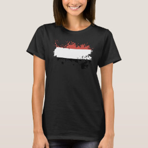 Camiseta Bandera nacional del Yemen de recuerdo para hombre