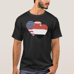 Camiseta Bandera nacional del Yemen de recuerdo para hombre