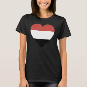 Camiseta Bandera nacional del Yemen de recuerdo para hombre