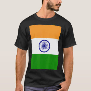 Camiseta Bandera nacional india retro vintage