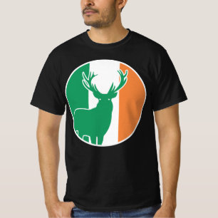 Camiseta Bandera nacional irlandesa Red deer