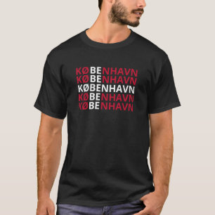 Camiseta Bandera nacional - Kobenhavn, Danmark