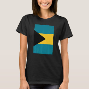 Camiseta Bandera nacional retro vintage Bahamas