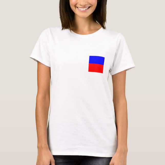 Camiseta Bandera náutica E (Anverso)