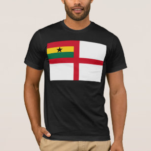 Camiseta Bandera naval bandera de Ghana, Ghana