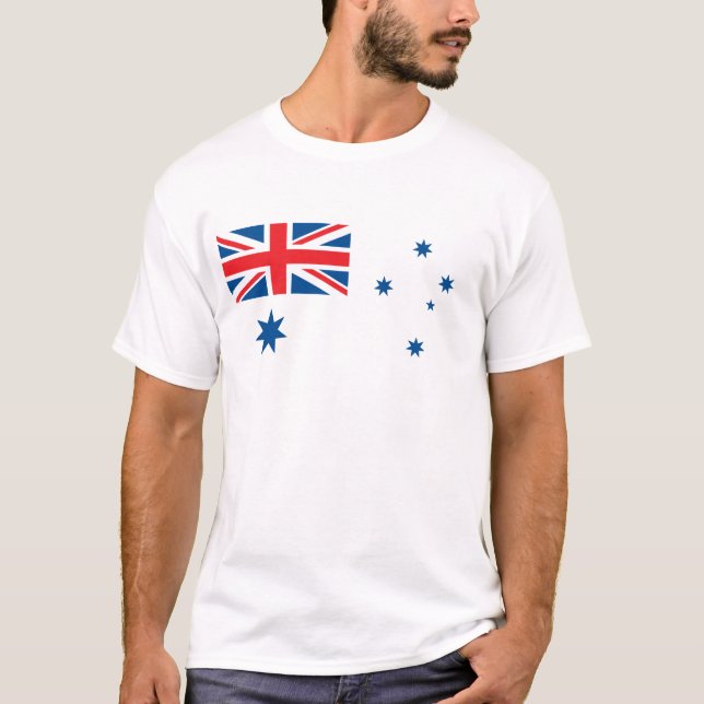 Camiseta Bandera naval de Australia (Anverso)