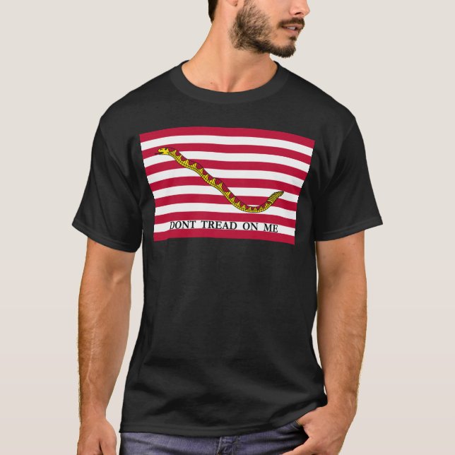 Camiseta Bandera Navy Jack - No me engañes (Anverso)