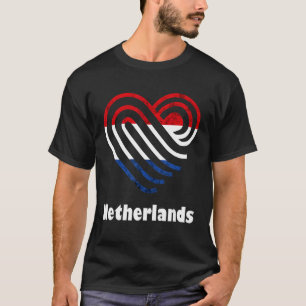 Camiseta Bandera neerlandesa del Nederland Bandera neerland