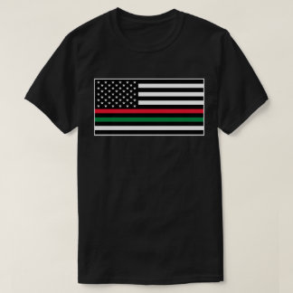 Camiseta Bandera negra de la materia de las vidas