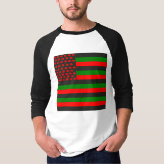 Camiseta Bandera negra del ZULÚ y verde roja