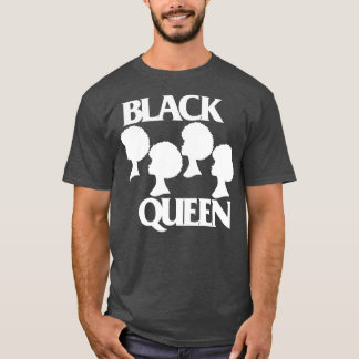 Camiseta Bandera negra Diseño de poder para mujeres negras