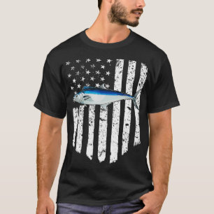 Camiseta Bandera Negra Estadounidense Blanca Caballa Españo