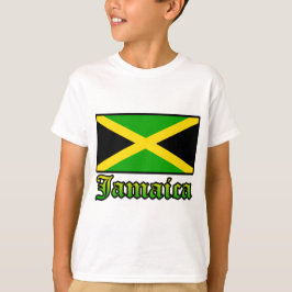Camiseta Bandera, negro, verde y amarillo de Jamaica
