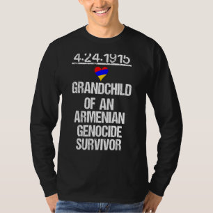 Camiseta Bandera nieta de sobreviviente del genocidio del o