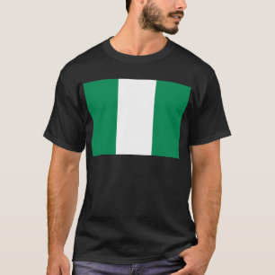 Camiseta Bandera nigeriana