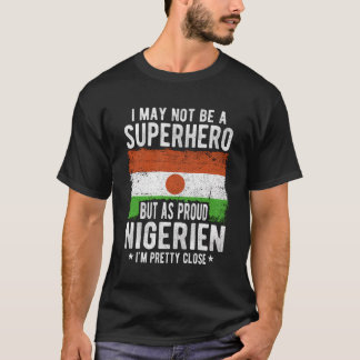 Camiseta Bandera nigerina orgullosa de ser nigerina