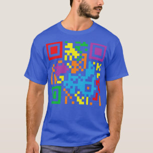 Camiseta Bandera no binaria de Asumir Nada Código de barras