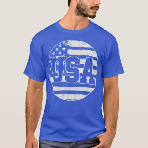 Camiseta Bandera norteamericana de Estados Unidos 4 de juli