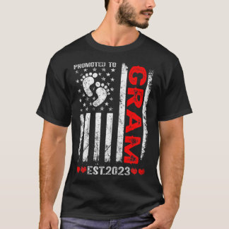 Camiseta Bandera Norteamericana De Mujeres Promovida A Madr