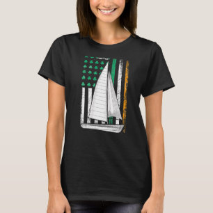 Camiseta Bandera norteamericana de San Patricio