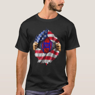Camiseta Bandera Norteamericana Escondida Brigada 30 Amorad