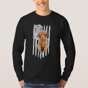 Camiseta Bandera Norteamericana Paquetes Patrióticos Perro 
