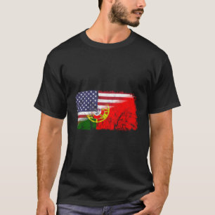 Camiseta Bandera Norteamericana Portuguesa Eeuu Luso Bander