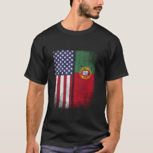 Camiseta Bandera Norteamericana Portuguesa Portugal Estados